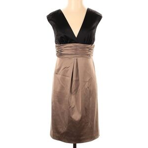 City Shift Satin Dress